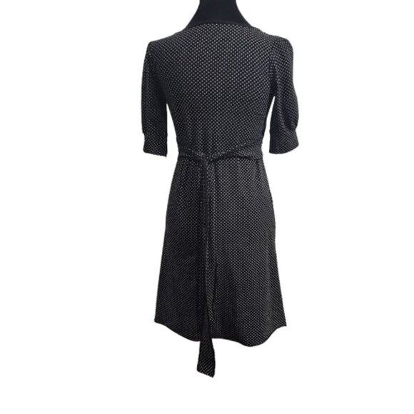 Energetic Black and White Polka Dot Women's Dress Size Small - Picture 5 of 9